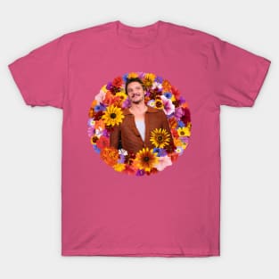 Pedro Pascal Flowerburst T-Shirt